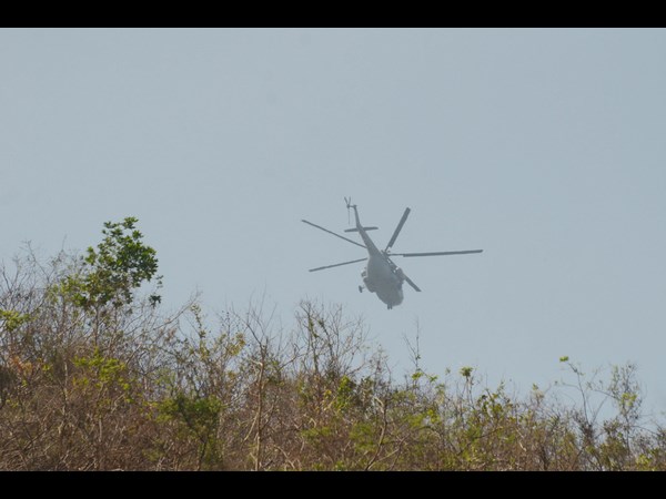 నేవీ హెలికాప్టర్లు ఇలా..