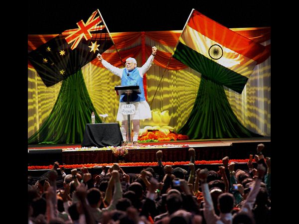(Live) Narendra Modi in Allphones Area: We can reach Aus in few hours, but India reached it in 28 yrs (Live) Narendra Modi in Allphones Area: We can reach Aus in few hours, but India reached it in 28 yrs
