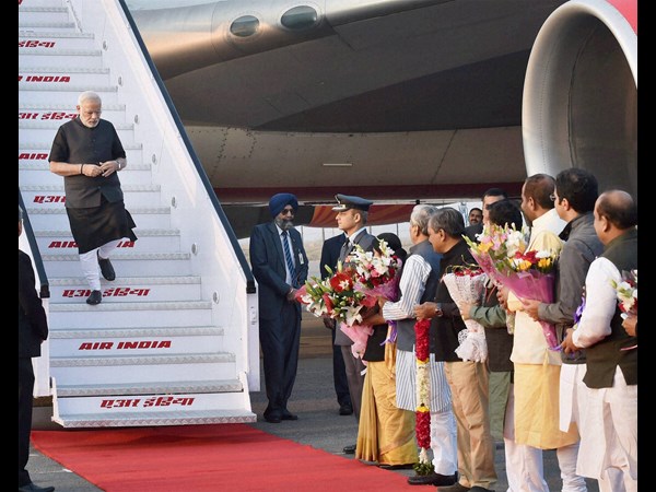 భారత్ చేరుకున్న ప్రధాని మోడీ