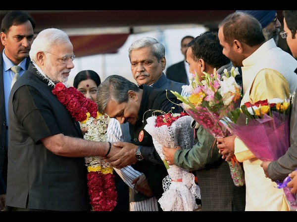 భారత్ చేరుకున్న ప్రధాని మోడీ