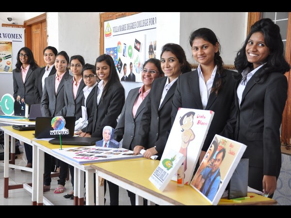  అలరించిన విల్లా మేరి కాలేజి 