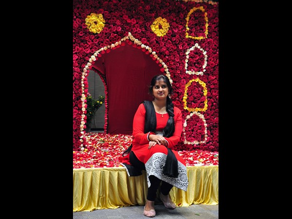 హైటెక్స్‌లోని హెచ్‌ఐసీసీలో గులాబీ షో... 