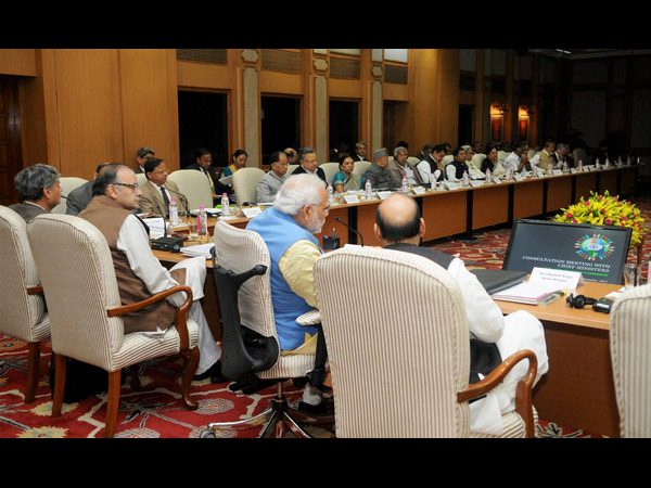  సీఎంల సమావేశంలో మోడీ