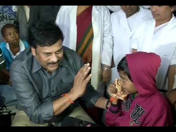 డైలాగు చెప్పిన చిరంజీవి