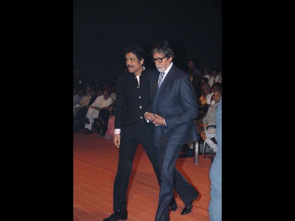  కేసీఆర్ - అమితాబ్ - నాగార్జున