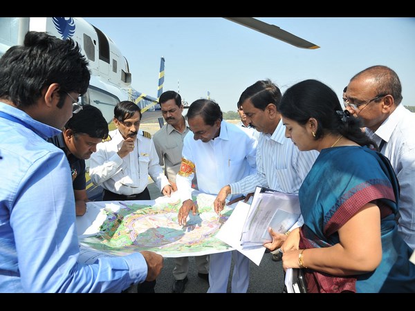 కేసీఆర్ విహంగ వీక్షణం