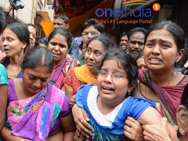  భవానీ అంత్యక్రియల్లో కన్నీరు మున్నీరైన పిల్లలు