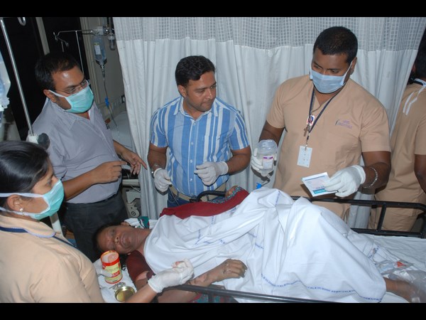  Gas cylender blast in Hyderabad