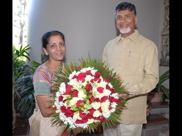 చంద్రబాబుతో నిర్మలా