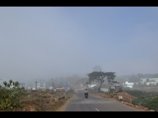 మంచు గుప్పెట్లో విశాఖ