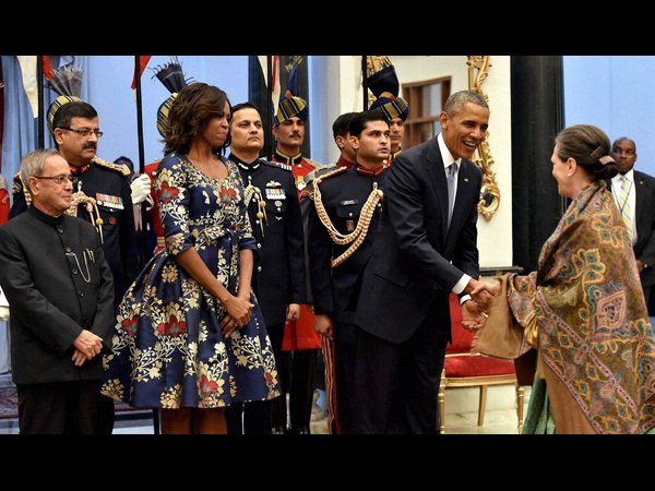  ఒబామాతో మన్మోహాన్, సోనియా భేటీ