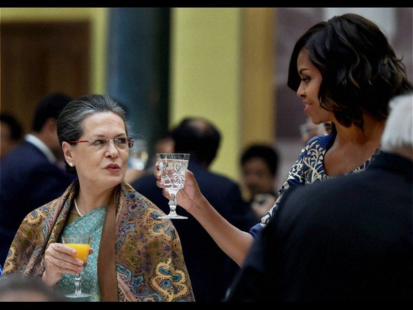  ఒబామాతో మన్మోహాన్, సోనియా భేటీ