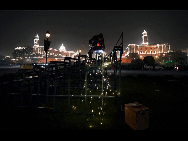 అందంగా ముస్తాబైన రాష్ట్రపతి భవన్