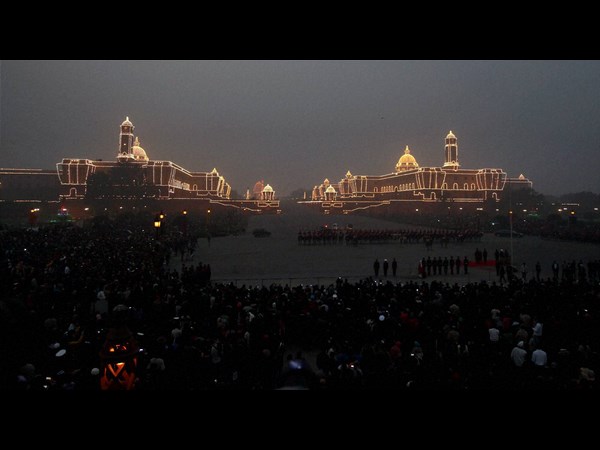 అందంగా ముస్తాబైన రాష్ట్రపతి భవన్