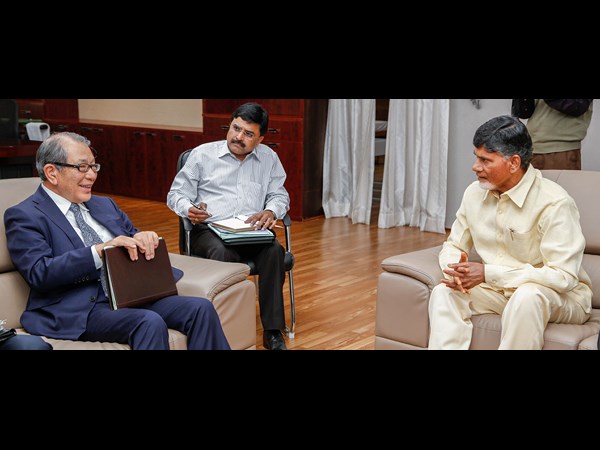చంద్రబాబుతో జైకా ప్రతినిధులు