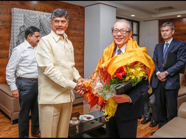 చంద్రబాబుతో జైకా ప్రతినిధులు