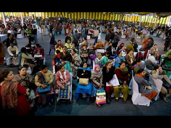 ఢిల్లీ ఎన్నికలకు సర్వం సిద్ధం