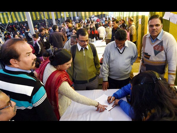  ఢిల్లీ ఎన్నికలకు సర్వం సిద్ధం