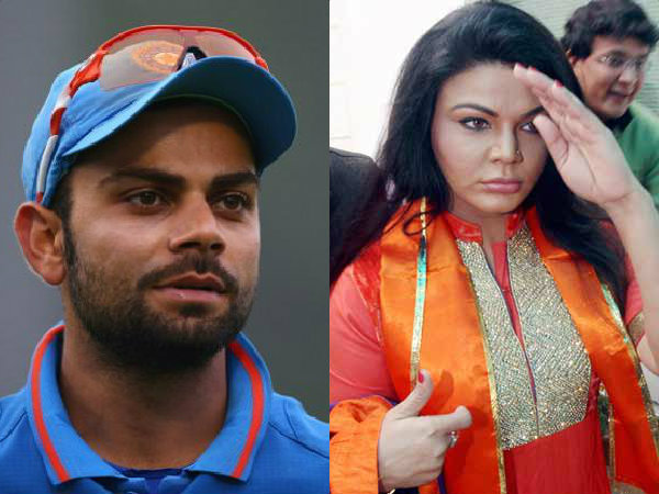 Rakhi Sawant confesses love for Virat Kohli; are you listening Anushka? Rakhi Sawant confesses love for Virat Kohli; are you listening Anushka?
