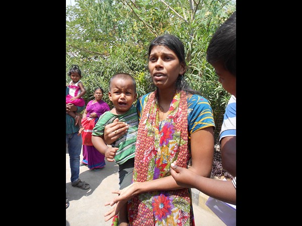 శిశువును మార్చారు