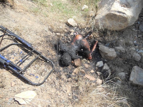 సజీవ దహనం: ఒంటిపై పెట్రోల్ పోసి తగలబెట్టారు