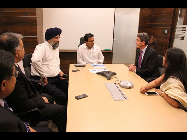 ఉచిత వై-ఫై:కేటీఆర్‌తో ఒరాకిల్ ప్రతినిధుల భేటీ