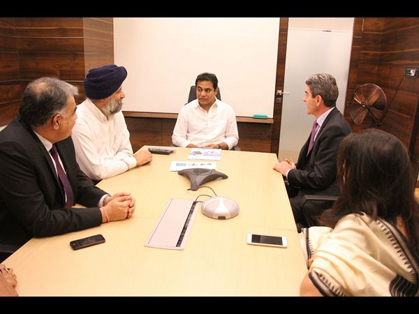  ఉచిత వై-ఫై:కేటీఆర్‌తో ఒరాకిల్ ప్రతినిధుల భేటీ