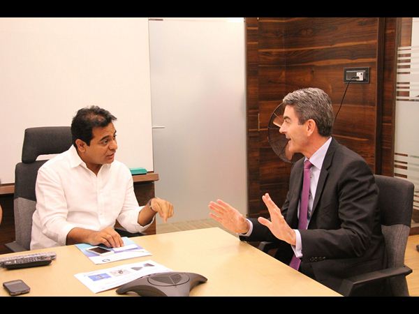  ఉచిత వై-ఫై:కేటీఆర్‌తో ఒరాకిల్ ప్రతినిధుల భేటీ