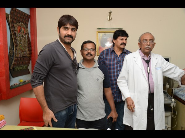  హీరో శ్రీకాంత్ చేతుల మీదగా ఉమేష్ చంద్ర హార్ట్ క్యాంప్