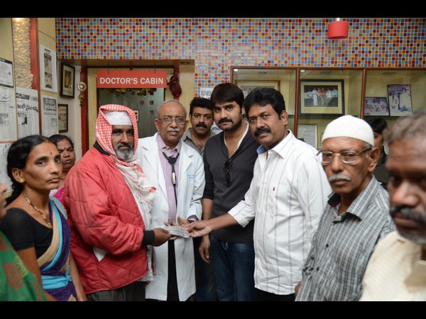 హీరో శ్రీకాంత్ చేతుల మీదగా ఉమేష్ చంద్ర హార్ట్ క్యాంప్ 