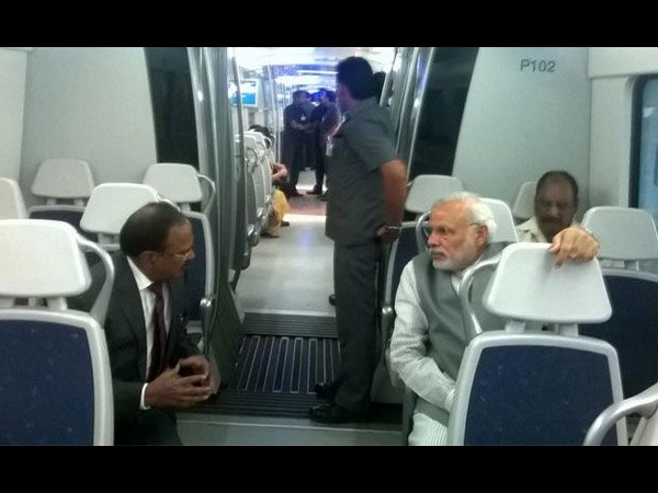 Narendra Modi travels by Delhi metro, tweets 'really enjoyed the ride' Narendra Modi travels by Delhi metro, tweets 'really enjoyed the ride'