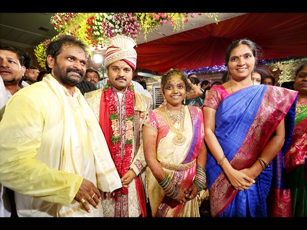  గౌడ్ కుమార్తె శ్రీహిత వివాహానికి ప్రముఖులు 