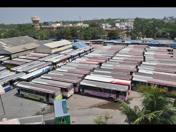 తెలుగు రాష్ట్రాల్లో ఆర్టీసీ సమ్మె ప్రభావం 