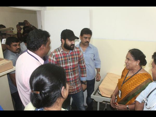 ఎన్టీఆర్ పరామర్శ