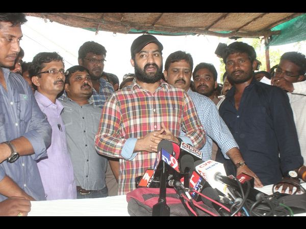 ఎన్టీఆర్ పరామర్శ