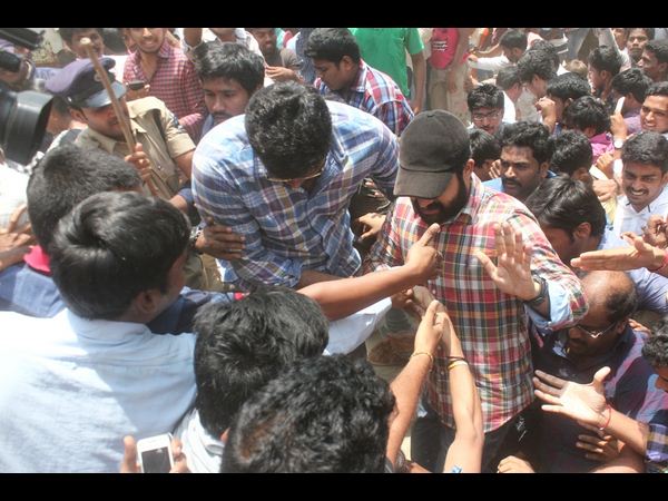 ఎన్టీఆర్ పరామర్శ