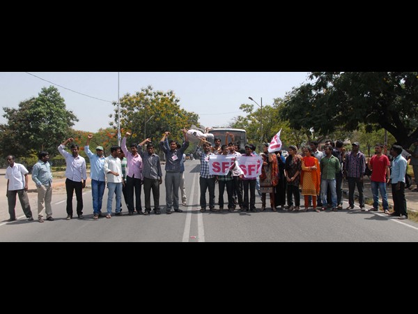 కేసీఆర్‌ను ఓయూలోనే పాతరేస్తాం: ఎంఎస్‌ఎఫ్‌