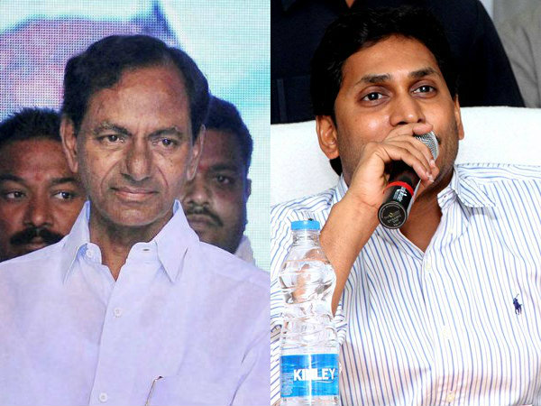 'KCR saying false, we are with YS Jagan' 'KCR saying false, we are with YS Jagan'