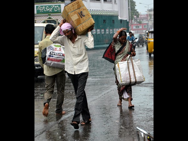 భారీ వర్షం