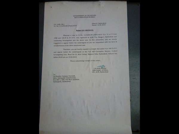 ACB issues notices to Sandra