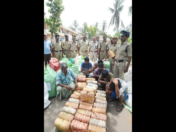  భారీగా గంజాయి స్వాధీనం: 410 కేజీల పట్టివేత 