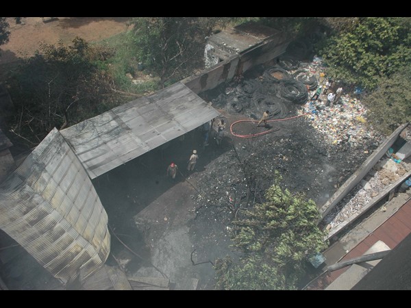 ప్లాస్టిక్ పరిశ్రమలో అగ్ని ప్రమాదం