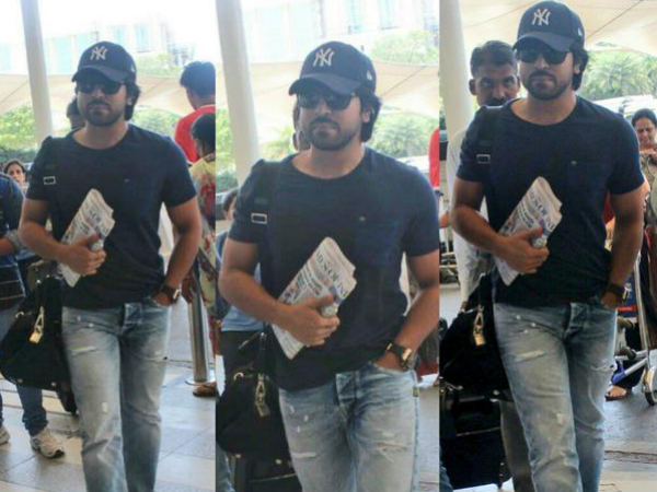 Green signal for Ram Charan Tej plane Green signal for Ram Charan Tej plane