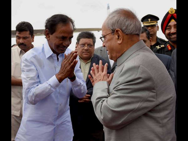 రాష్ట్రపతికి వీడ్కోలు