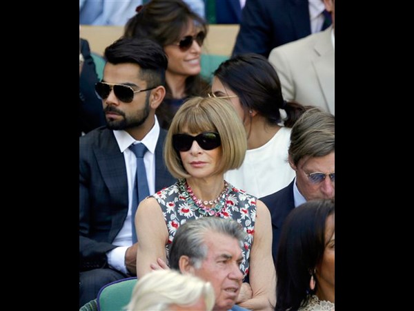  వింబుల్డన్: భార్యతో సచిన్, ప్రేయసితో కోహ్లీ 