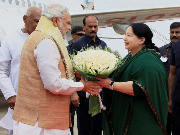 PM Narendra Modi meets Tamil Nadu Cm Jayalalithaa in Chennai. PM Narendra Modi meets Tamil Nadu Cm Jayalalithaa in Chennai.
