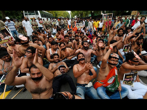 Smriti Irani slams 'Congress boys' for shirtless protest against Speaker Smriti Irani slams 'Congress boys' for shirtless protest against Speaker