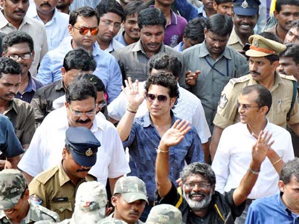 Sachin adopted Puttamraju Kandrika is in top place Sachin adopted Puttamraju Kandrika is in top place