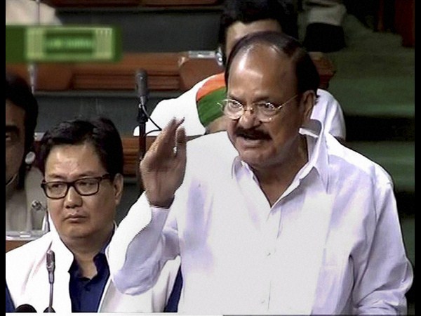 Venkaiah naidu told a story about congress in rajya sabha
