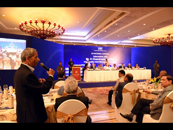 సిసిఐ ముఖాముఖిలో కెసిఆర్